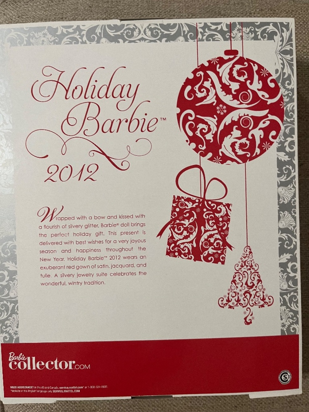 Barbie Collector 2012 Holiday Doll – New In Box (NIB) - Picture 2 of 6